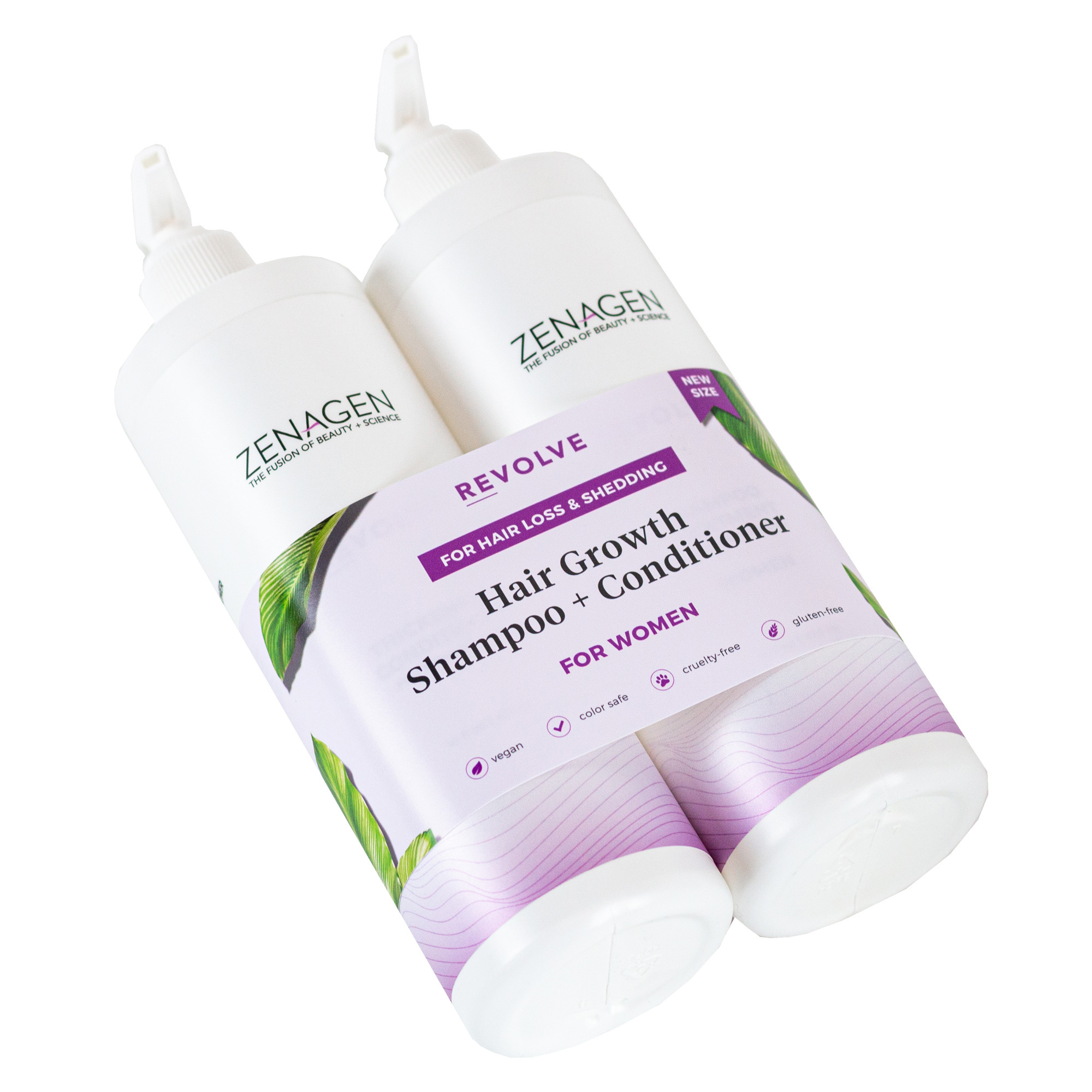Zenagen Revolve Shampoo & Conditioner 16oz Duo - Women 